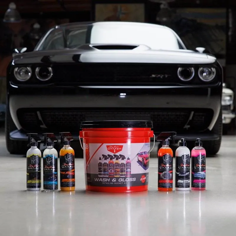 Jay Leno's Garage - Wash & Gloss 8-Piece Detailing Bucket Kit - Image 2